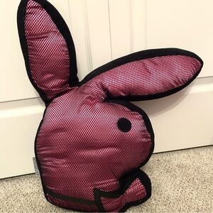 Vintage Playboy bunny pink fishnet silk pillow 🖤